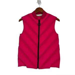 Main Label Off-White Virgil Abloh Pink Quilted Vest